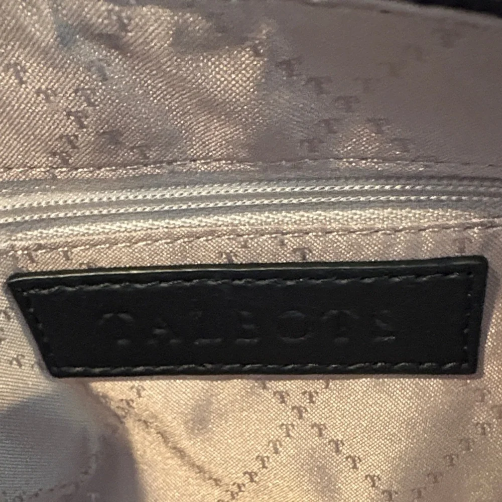 Talbots Black Sequin Wristlet Clutch with Velvet Bow - Picture 5 of 5